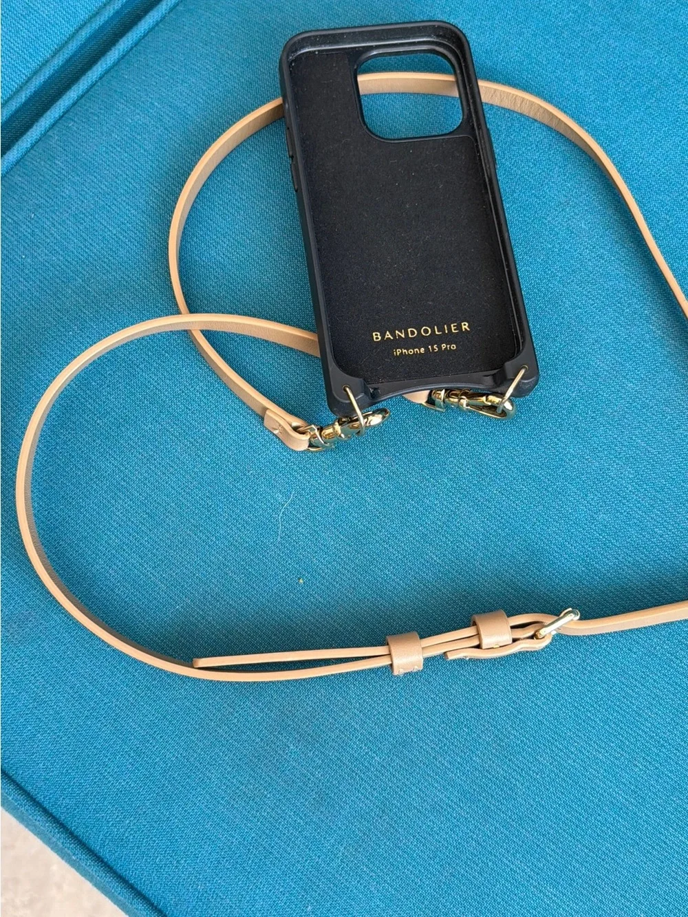 BANDOLIER iPhone 15 Pro case and strap